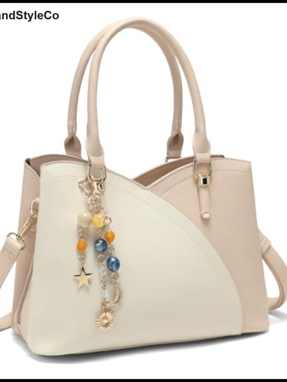Women's Satchel Handbag Synthetic Leather Top Handle Crossbody Purse